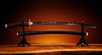 TAMASHII NATIONS NICHIRIN SWORD (TANJIRO KAMADO) KYOJURO RENGOKU’S SWORD GUARD ver. "Demon Slayer: Kimetsu no Yaiba", TAMASHII NATIONS PROPLICA - Demon Slayer: Kimetsu no Yaiba - photo 1