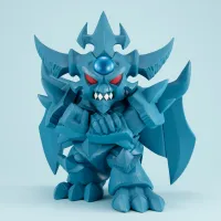 MegaHouse MEGATOON Yu-Gi-Oh！ Blue Eyes White Dragon＆Obelisk the Tormentor set 【with gift】 - Yu-Gi-Oh! - photo 2