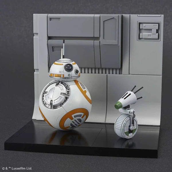 BANDAI HOBBY 1/12 BB-8 & D-O Diorama Set - Star Wars