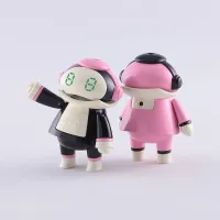 Hasegawa [CW17] Tiny MechatroMATE No.02 Black & Peach (Two kits in the box) - CREATOR WORKS SERIES - photo 4