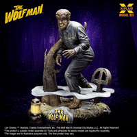 1/8 Scale Lon Chaney Jr. as Wolf Man Plastic Model Kit 9