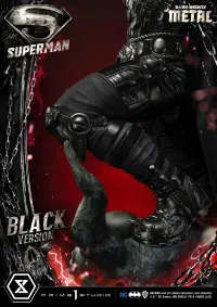 Prime 1 Studio Museum Masterline Dark Nights: Metal (Comics) Superman Black Version - DC Comics - photo 3