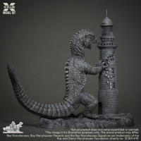 1/72  Ray Harryhausen's Rhedosaurus Plastic Model Kit 7