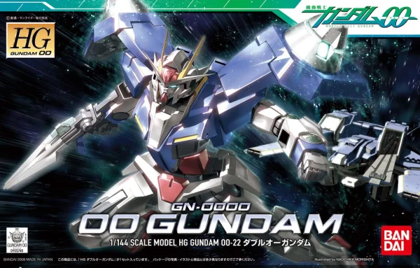 BANDAI HOBBY HG 1/144 #22 00 Gundam - Mobile Suit Gundam 00