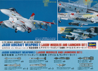 [X72-10] 1:72 J.A.S.D.F. AIRCRAFT WEAPONS 1 : J.A.S.D.F. MISSILES AND LAUNCHER SET 1