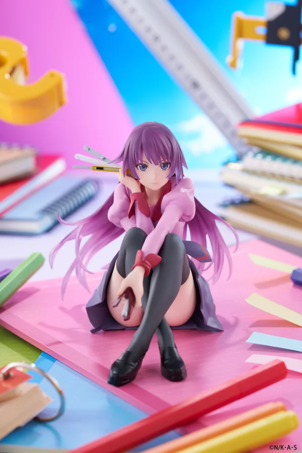 TAITO Monogatari Series Desktop Cute Figure - Hitagi Senjougahara - Monogatari Series