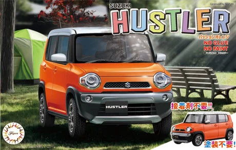 Fujimi [C-NX-2] 1/24 Suzuki Hustler (Passion Orange) - Scale Kits