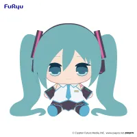 FuRyu Hatsune Miku　KYURUMARU BIG Plush Toy -Hatsune Miku- - Hatsune Miku - photo 1