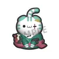 MegaHouse MEGA CAT PROJECT ONE PIECE Nyan Piece Nyan！Rubber Clip - ONE PIECE - photo 5