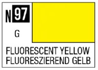 GSI Creos Acrysion N97 - Fluorescent Yellow (Semi-Gloss/Primary) - Paints - photo 1