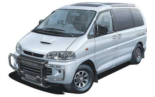 MINI VAN: 1/24 DELICA SPACEGEAR