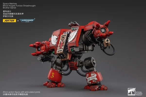 JOYTOY Blood Angels Furioso Dreadnought Brother Samel - Warhammer 40K