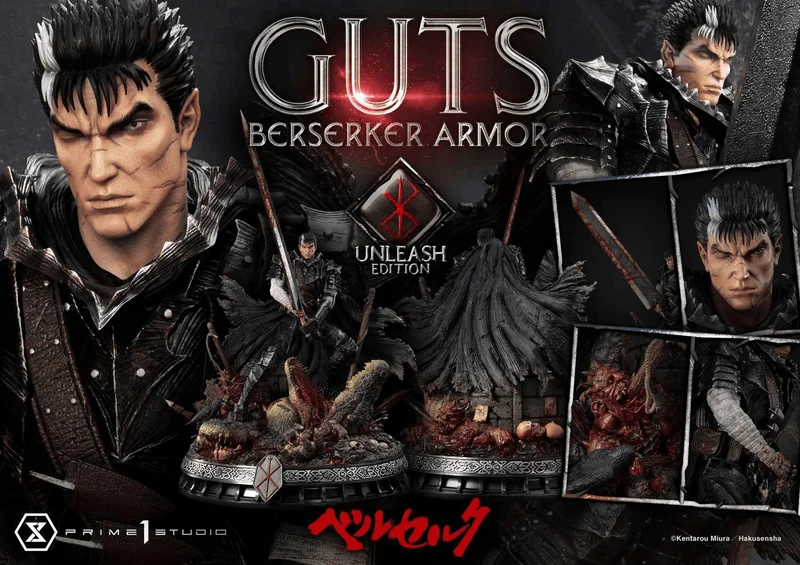 Prime 1 Studio Ultimate Premium Masterline Berserk Guts, Berserker Armor Unleash Edition - Berserk