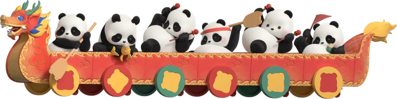 52TOYS Panda Roll Dragon Boat Racing - PANDA ROLL