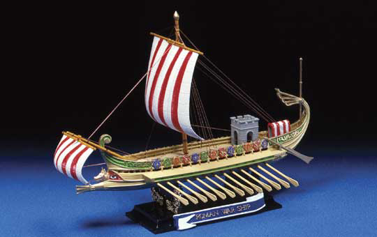 [HISTORICAL SAILING SHIPS #02] ROMAN WARSHIP 50.BC