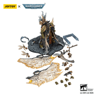 Mortarion， Daemon Primarch of Nurgle with Ancient weapons‘The Lantern' and ‘Silence' 35