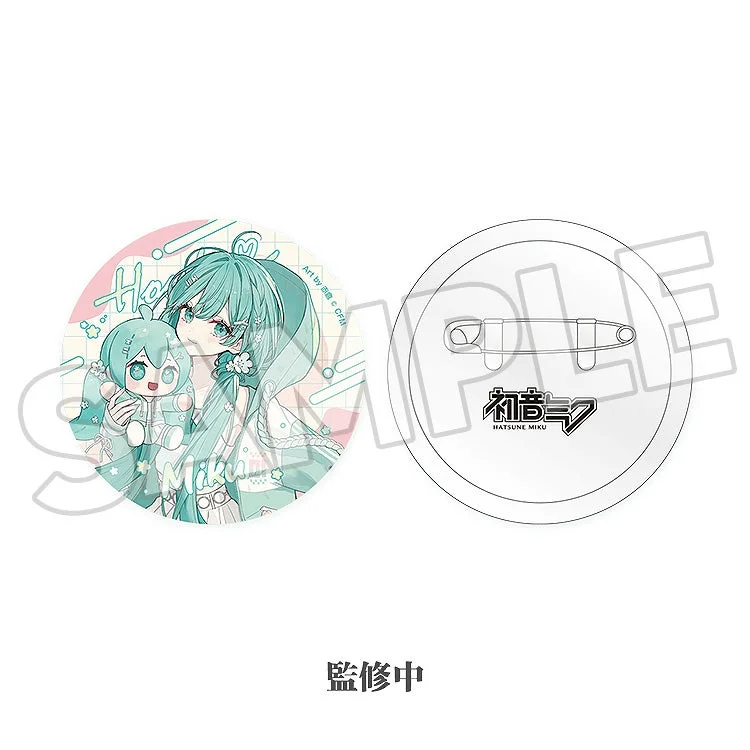 GOOD SMILE COMPANY Hatsune Miku Miku Hug Series Pinback Button: Flower Ver. - Hatsune Miku