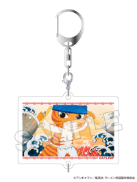 Ramen Akaneko Connecting Acrylic Keychain (1pc / 10pc per box) 2