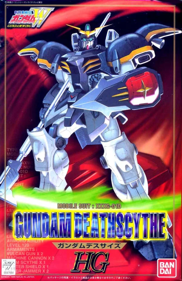 BANDAI HOBBY HG 1/100 Gundam Deathscythe - Mobile Suit Gundam Wing