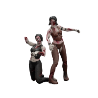 Dark Source Zombie Figure Female wrestlers 14