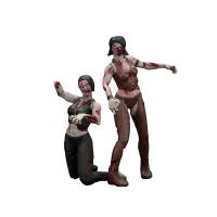JOYTOY Dark Source Zombie Figure Female wrestlers - JOYTOY Original Series - photo 14