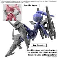 BANDAI HOBBY 30MM 1/144 OPTION PARTS SET 13  (LEG BOOSTER UNIT / WIRELESS WEAPON PACK) - 30 Minutes Missions (30MM) - photo 2