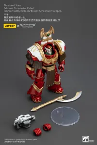 JOYTOY Thousand Sons Sekhmet Terminator Cabal Sekhmet With Combi-Melta And Achea Force Weapon - Warhammer 40K - photo 5