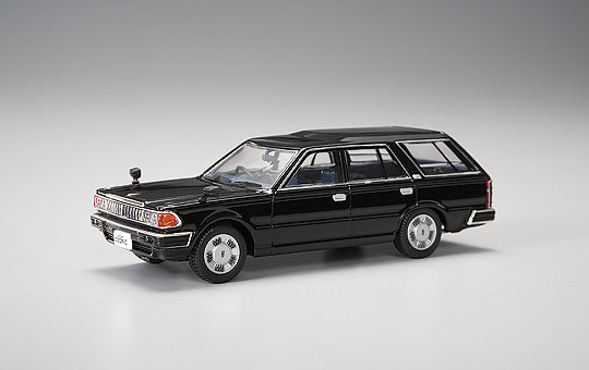 DIECAST MODEL CAR: 1/43 Y30 CEDRIC VAN LATE Ver. DELUXE ['91] (BLACK)