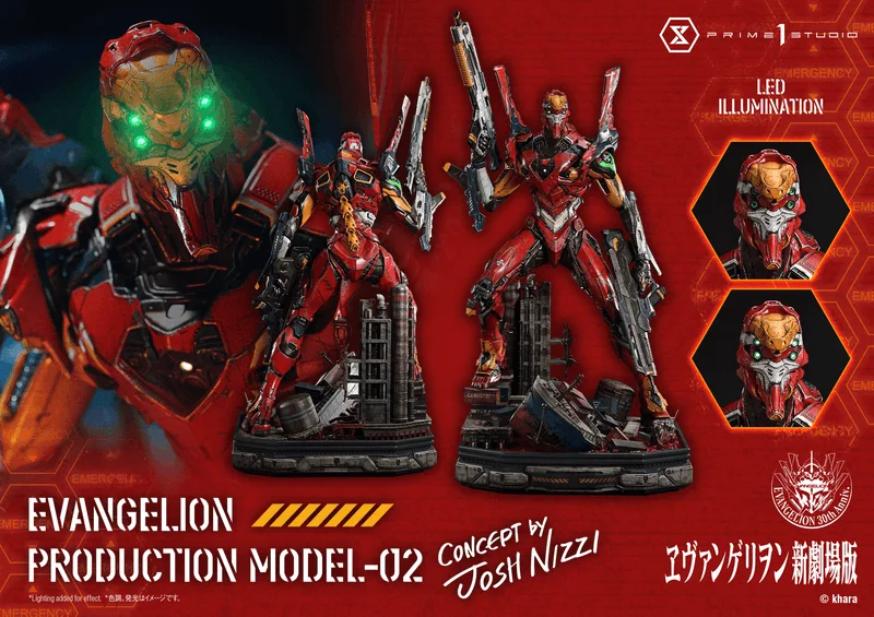 Prime 1 Studio Ultimate Diorama Masterline Evangelion Evangelion Production Model-02 (Concept by Josh Nizzi) - Neon Genesis Evangelion