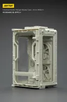 JOYTOY Individual Soldier Hangar Display Case - Armor White A - Figure Accessories - photo 3