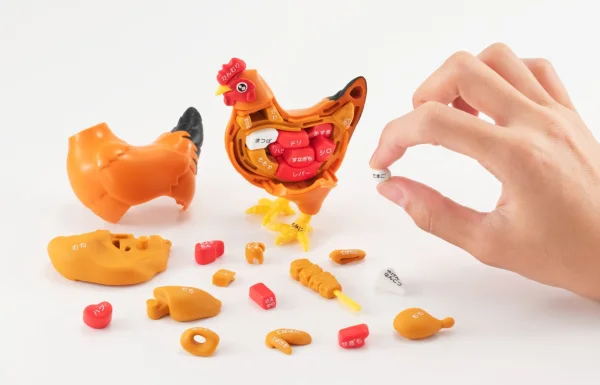 MegaHouse Chicken Puzzle , Megahouse Kaitai Puzzle - Kaitai Puzzle