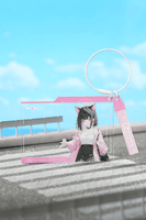 Blue Archive Holiday Saunter Series Acrylic Keychain (KAZUSA) 3