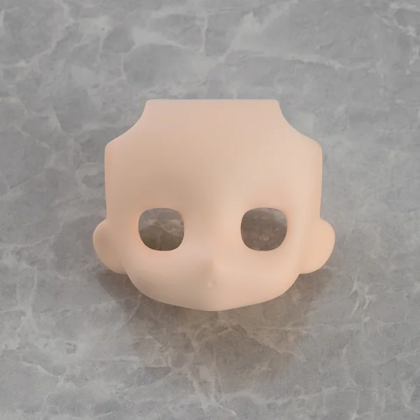 GOOD SMILE COMPANY Nendoroid Doll Customizable Face Plate - Narrowed Eyes: Without Makeup (Cream) - Figure Accessories