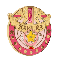 Cardcaptor Sakura 25th Anniversary Metal Badge: Star Wand 6