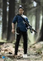 HIYA TOYS HIYA Exquisite Mini Series 1/18 Scale 4 Inch The Walking Dead Glenn Action Figure - The Walking Dead - photo 3