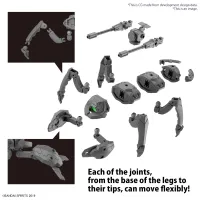 BANDAI HOBBY 30MM 1/144 Extended Armament Vehicle (MULTIPLE LEGS MECHA Ver.) - 30 Minutes Missions (30MM) - photo 4