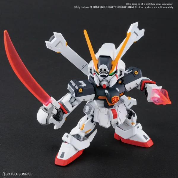 BANDAI HOBBY SD GUNDAM CROSS SILHOUETTE CROSSBONE GUNDAM X1 - SD BB