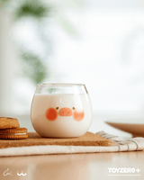 LuLu the Piggy - 300ML Glass Cup 4
