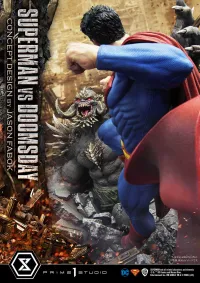 Prime 1 Studio Ultimate Museum Masterline Superman (Comics) Superman VS Doomsday (Concept By Jason Fabok) - DC Comics - photo 5