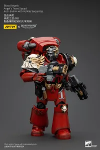 JOYTOY Blood Angels Angel's Tears Squad Arch-Erelim with Volkite Serpentas - Warhammer 40K - photo 3