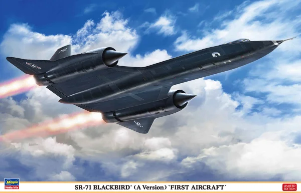 Hasegawa 1/72  SR-71 BLACKBIRD  (A Version) "FIRST AIRCRAFT" - Scale Kits