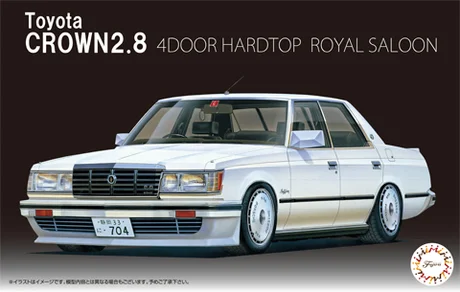 Fujimi [ID-270] 1/24 Toyata Crown 2.8 4 Door HT Royal Saloon`79 (MS110) - Scale Kits