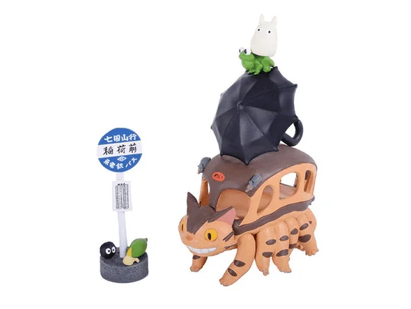 ENSKY NOS-51 My Neighbor Totoro Catbus Nosechara Assortment "My Neighbor Totoro" (Box/4) - My Neighbor Totoro