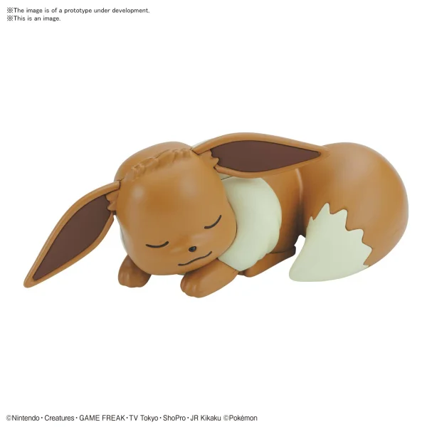 BANDAI HOBBY Pokemon Model Kit Quick!! 07 EEVEE (SLEEPING POSE) - Pokémon