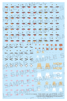 MEGAMI DEVICE M.S.G PUNI☆MOFU KIN XIAO EYE DECAL SET 1
