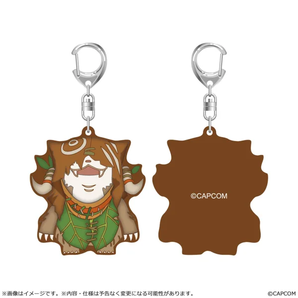 CAPCOM Rubber keychain Monster Hunter Wilds Wudwud - Monster Hunter