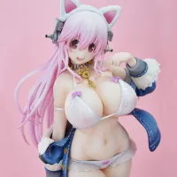 Union Creative Nitroplus Super Sonico (White Cat Ver.) Figure (2nd Reissue) - SUPER SONICO - photo 2