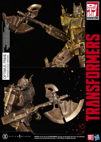 Premium Masterline Transformers: Generation 1 Optimus Prime Antique Gold Version 14
