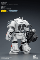 White Scars Terminator 3 with Power Fist and Assault Cannon 14