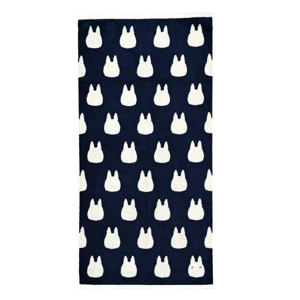 Marushin Small White Totoro- Studio Ghibli Silhouette Series (Bath Towel) - Studio Ghibli